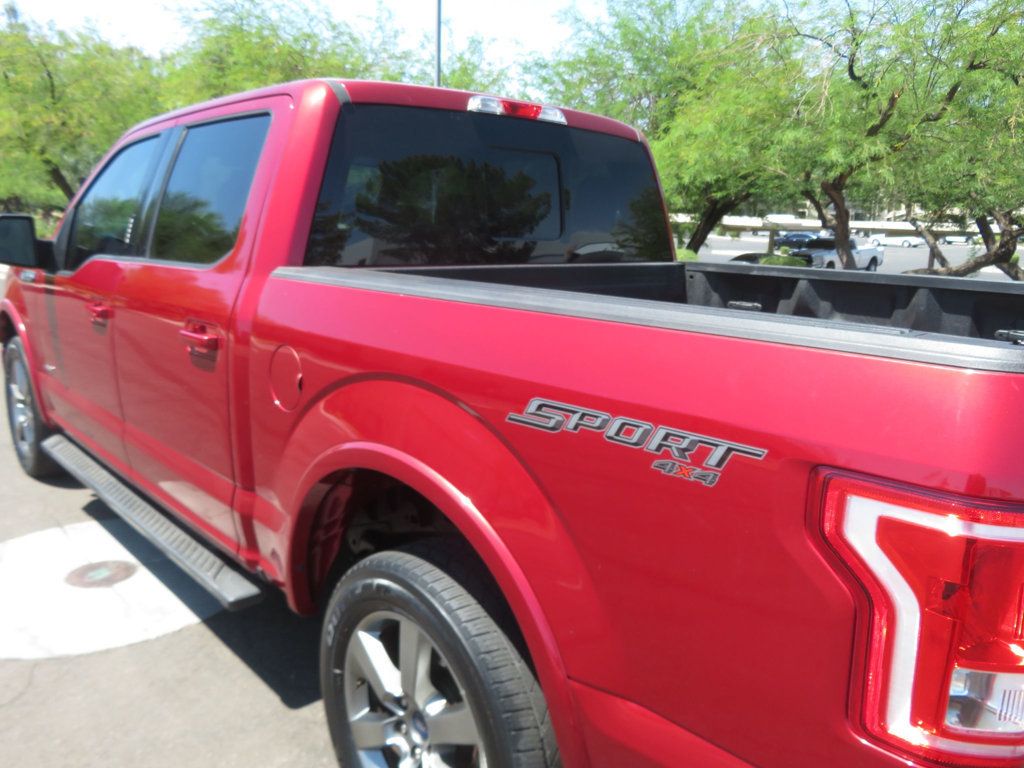 2016 Ford F-150 4X4 1OWNER AZ SUPERCREW SPORT EXTAR CLEAN LOW MILES  - 23051990 - 6