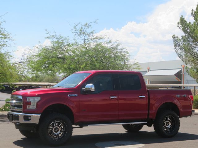 2016 Ford F-150 4X4 SUPERCREW LARIAT LIFTED EXTRA CLEAN LIFTED ECOBOOST  - 23043083 - 0