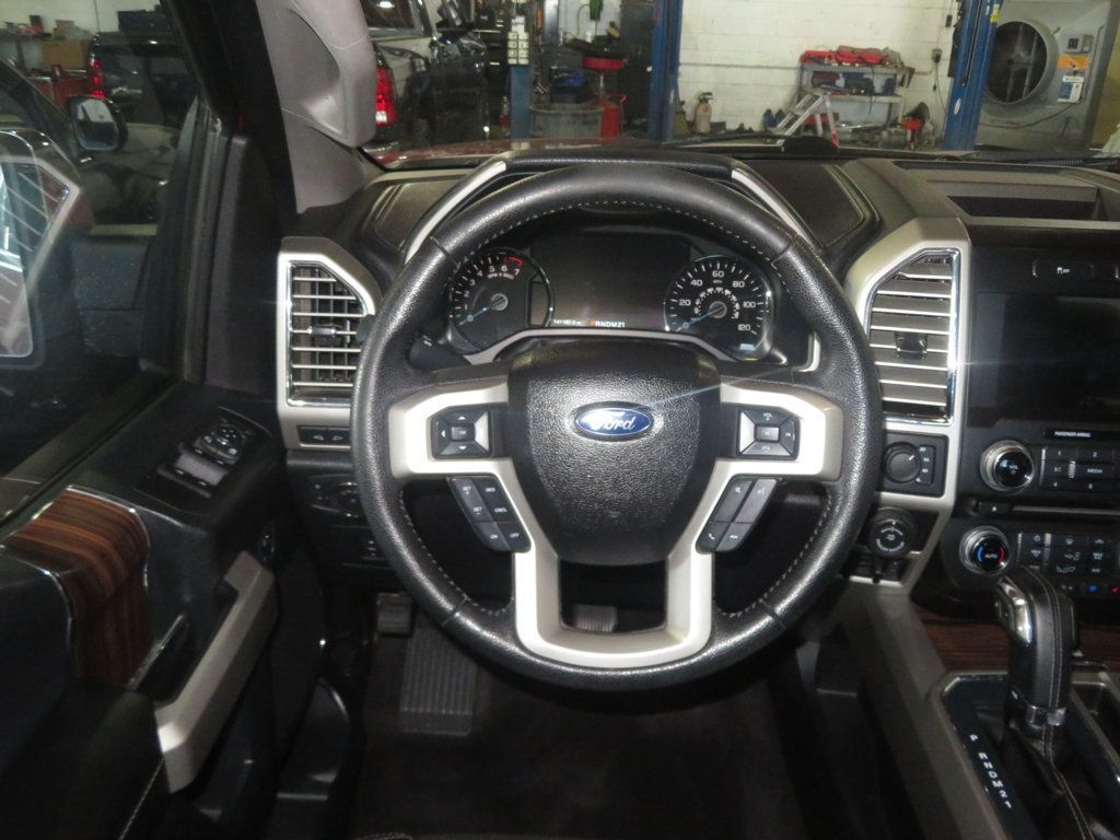 2016 Ford F-150 4X4 SUPERCREW LARIAT LIFTED EXTRA CLEAN LIFTED ECOBOOST  - 23043083 - 36