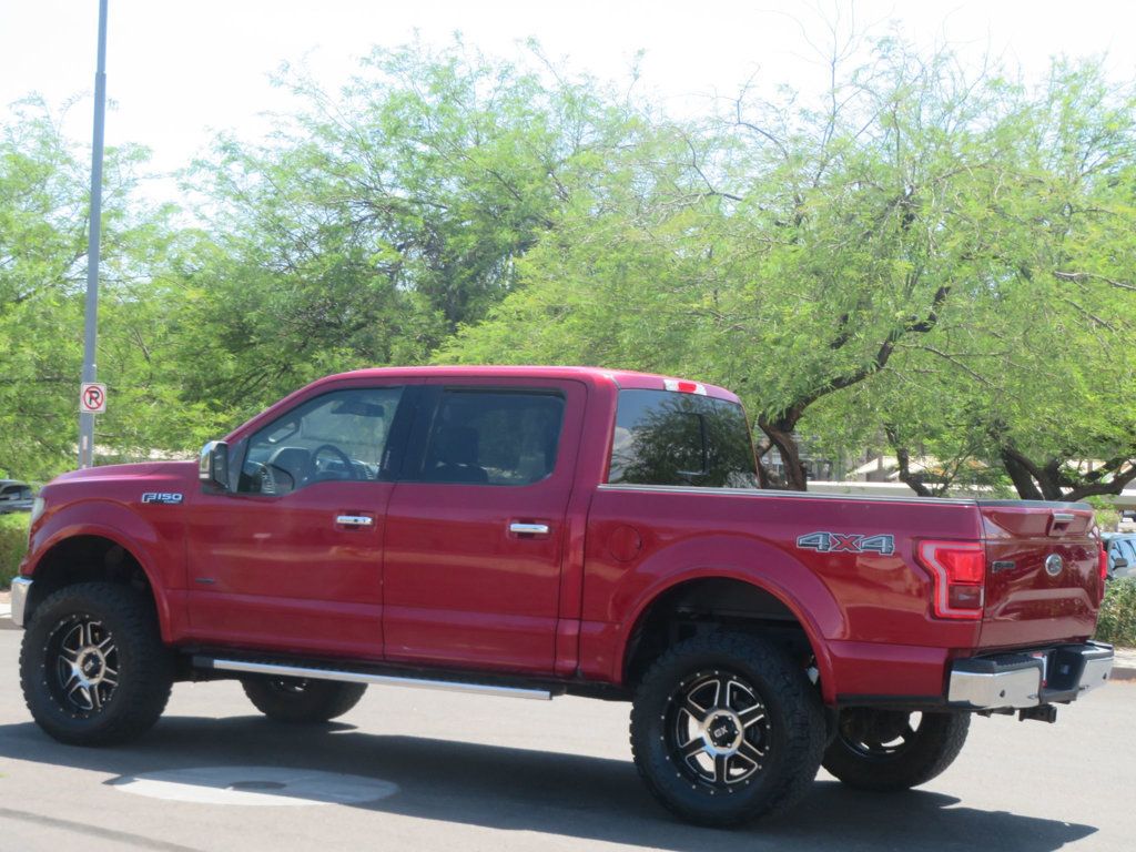 2016 Ford F-150 4X4 SUPERCREW LARIAT LIFTED EXTRA CLEAN LIFTED ECOBOOST  - 23043083 - 4