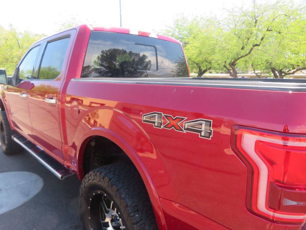 2016 Ford F-150 4X4 SUPERCREW LARIAT LIFTED EXTRA CLEAN LIFTED ECOBOOST  - 23043083 - 6