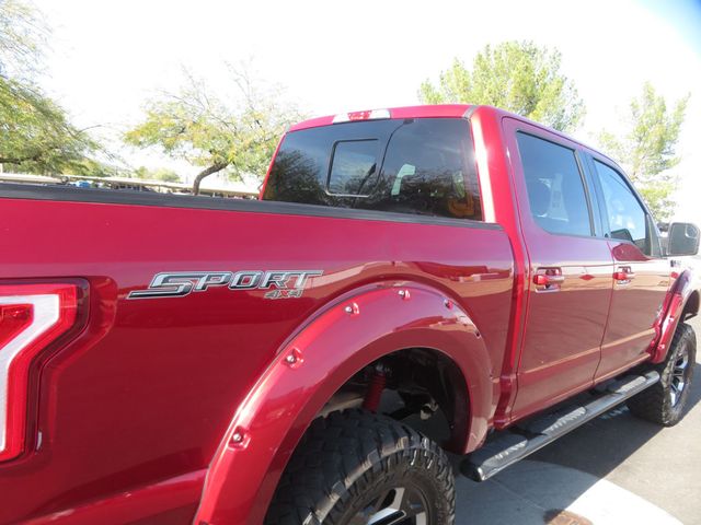 2016 Ford F-150 5.0 2OWNER AZ LIFTED SUPERCREW EXTAR CLEAN  BLACK WIDOW EDITION  - 22963977 - 9