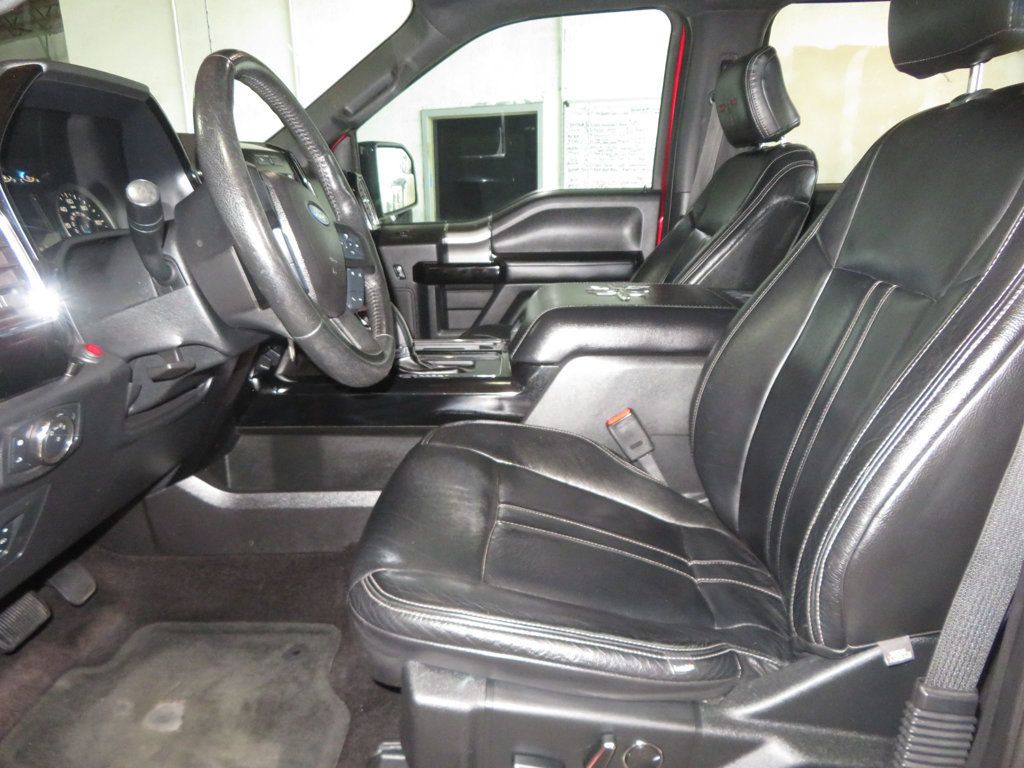 2016 Ford F-150 5.0 2OWNER AZ LIFTED SUPERCREW EXTAR CLEAN  BLACK WIDOW EDITION  - 22963977 - 19