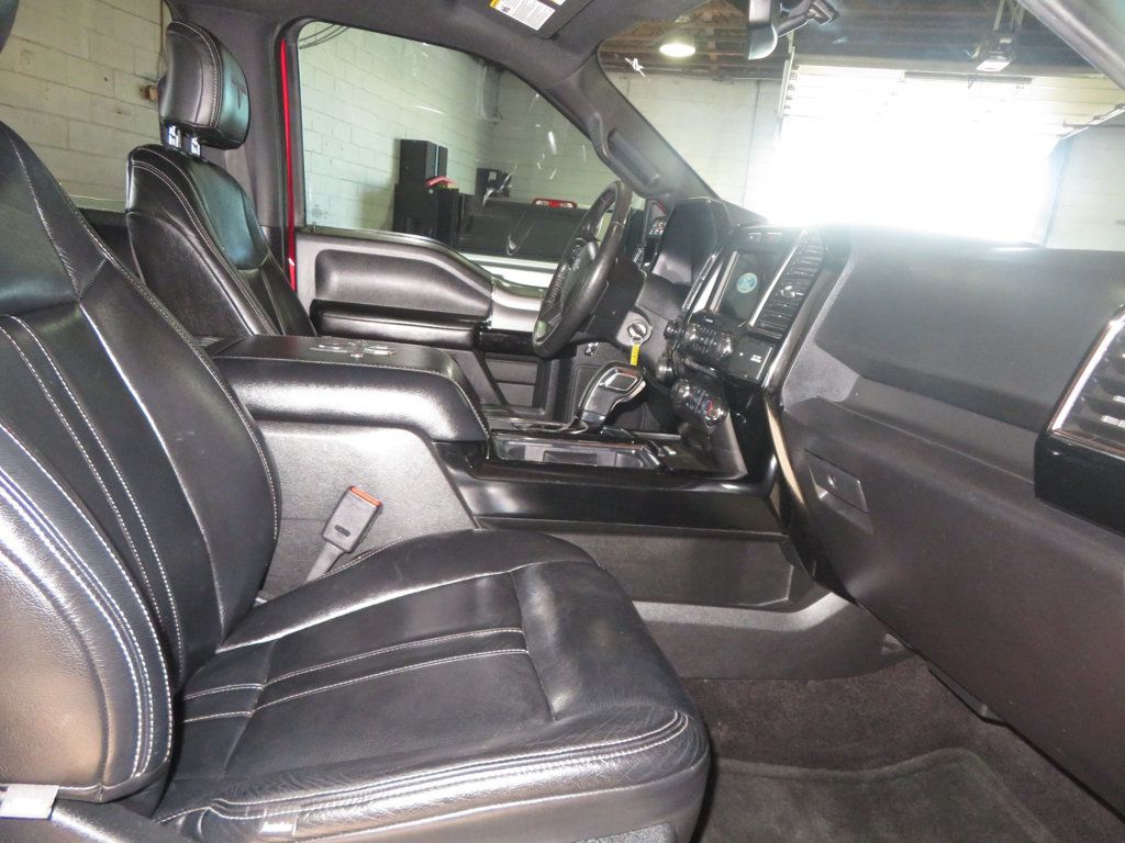 2016 Ford F-150 5.0 2OWNER AZ LIFTED SUPERCREW EXTAR CLEAN  BLACK WIDOW EDITION  - 22963977 - 34