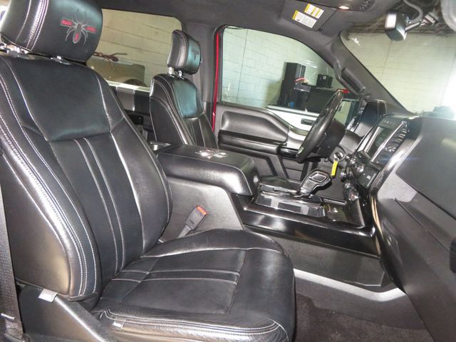 2016 Ford F-150 5.0 2OWNER AZ LIFTED SUPERCREW EXTAR CLEAN  BLACK WIDOW EDITION  - 22963977 - 35