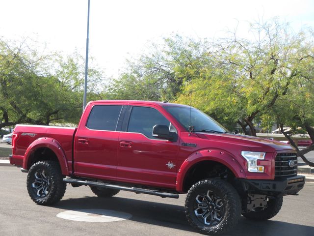 2016 Ford F-150 5.0 2OWNER AZ LIFTED SUPERCREW EXTAR CLEAN  BLACK WIDOW EDITION  - 22963977 - 3
