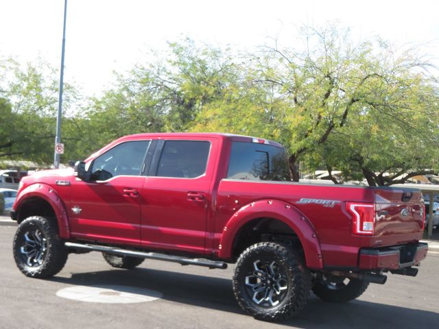 2016 Ford F-150 5.0 2OWNER AZ LIFTED SUPERCREW EXTAR CLEAN  BLACK WIDOW EDITION  - 22963977 - 4