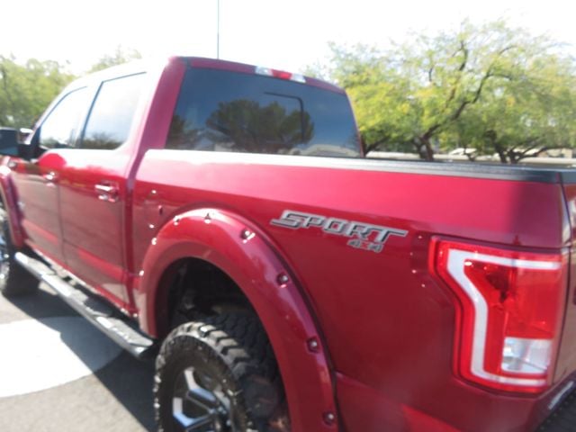 2016 Ford F-150 5.0 2OWNER AZ LIFTED SUPERCREW EXTAR CLEAN  BLACK WIDOW EDITION  - 22963977 - 6
