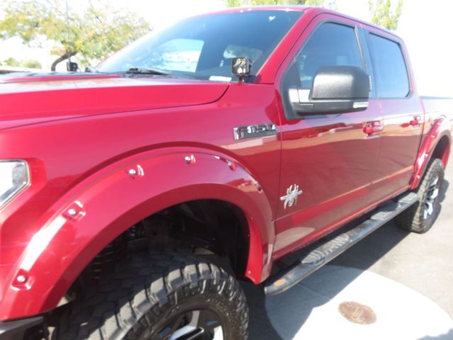 2016 Ford F-150 5.0 2OWNER AZ LIFTED SUPERCREW EXTAR CLEAN  BLACK WIDOW EDITION  - 22963977 - 7
