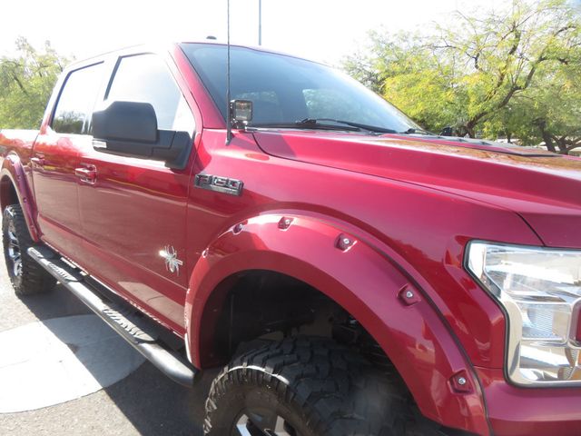2016 Ford F-150 5.0 2OWNER AZ LIFTED SUPERCREW EXTAR CLEAN  BLACK WIDOW EDITION  - 22963977 - 8