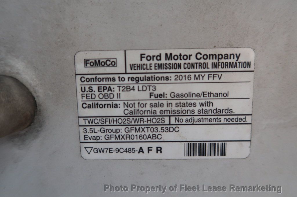 2016 Ford F-150 F150 2WD Supercrew 145" - 23059283 - 40