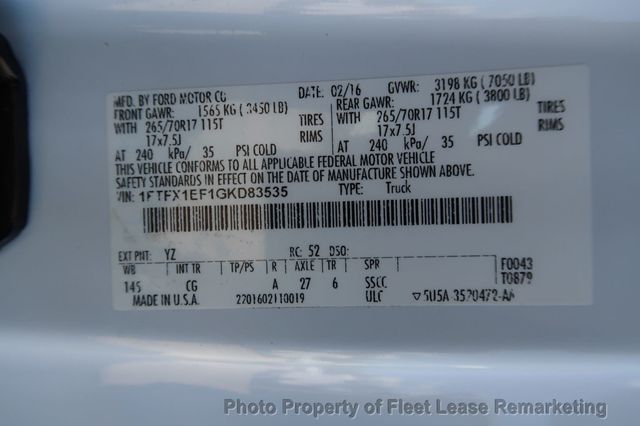 2016 Ford F-150 F150 4WD Supercab SWB  - 23070828 - 13
