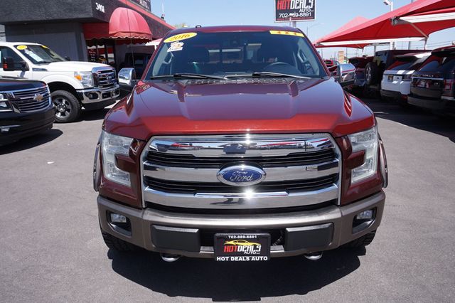 2016 Ford F-150 LARIAT, 4X4, PREMIUM WHEELS, PANORAMA MOON ROOF, LEATHER SEATS - 23016605 - 10