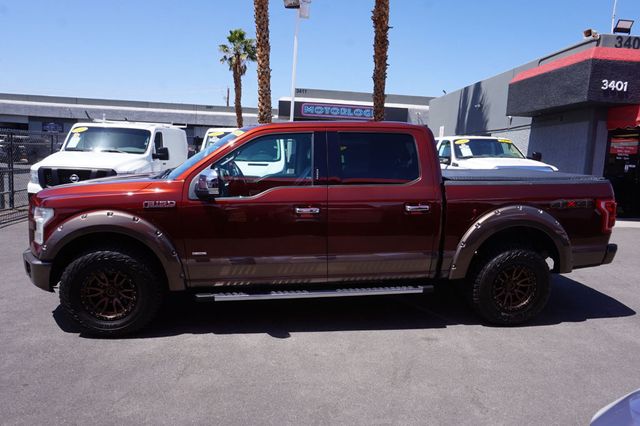 2016 Ford F-150 LARIAT, 4X4, PREMIUM WHEELS, PANORAMA MOON ROOF, LEATHER SEATS - 23016605 - 2