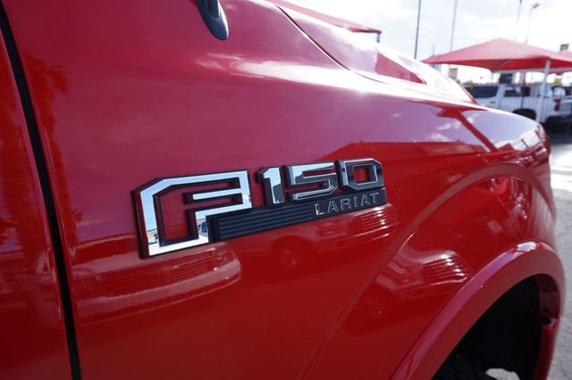 2016 Ford F-150 LARIAT, 4X4, PREMIUM WHEELS, RUNNING BOARDS, TOW PKG - 22969360 - 10