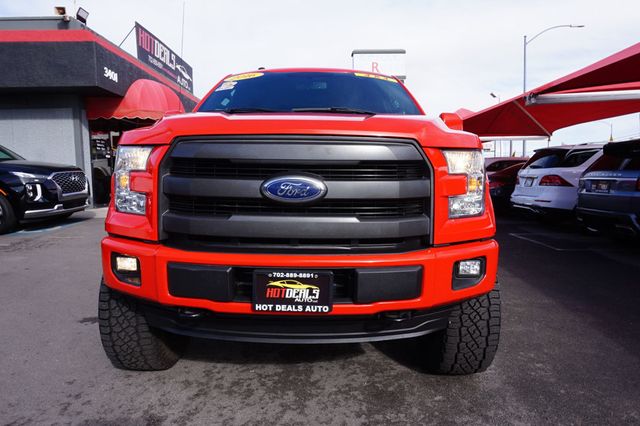 2016 Ford F-150 LARIAT, 4X4, PREMIUM WHEELS, RUNNING BOARDS, TOW PKG - 22969360 - 2