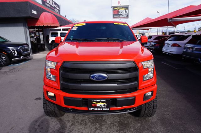 2016 Ford F-150 LARIAT, 4X4, PREMIUM WHEELS, RUNNING BOARDS, TOW PKG - 22969360 - 3