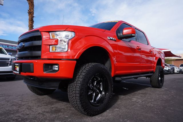 2016 Ford F-150 LARIAT, 4X4, PREMIUM WHEELS, RUNNING BOARDS, TOW PKG - 22969360 - 4