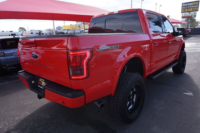 2016 Ford F-150 LARIAT, 4X4, PREMIUM WHEELS, RUNNING BOARDS, TOW PKG - 22969360 - 6