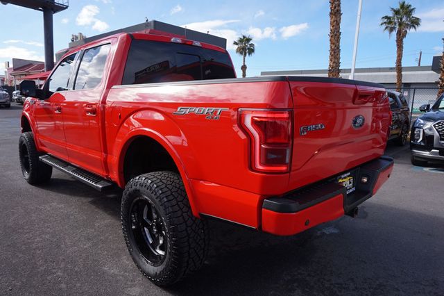 2016 Ford F-150 LARIAT, 4X4, PREMIUM WHEELS, RUNNING BOARDS, TOW PKG - 22969360 - 7