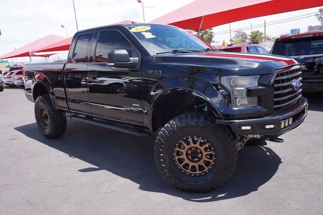 2016 Ford F-150 LIFTED, 4X4,  PREMIUM WHEELS,ALL TERRAIN TIRES, CLEAN CARFAX - 23018466 - 1