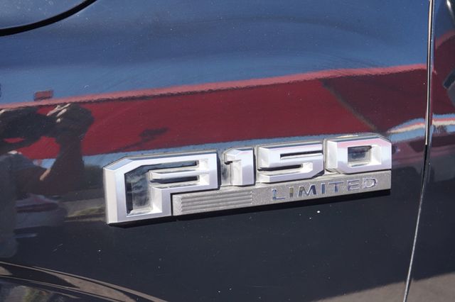2016 Ford F-150 LIMITED, 4X4, PREMIUM WHEELS, BROWN LEATHER SEATS, CAMPER SHELL - 23000318 - 11