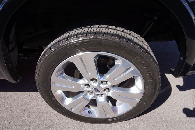 2016 Ford F-150 LIMITED, 4X4, PREMIUM WHEELS, BROWN LEATHER SEATS, CAMPER SHELL - 23000318 - 13