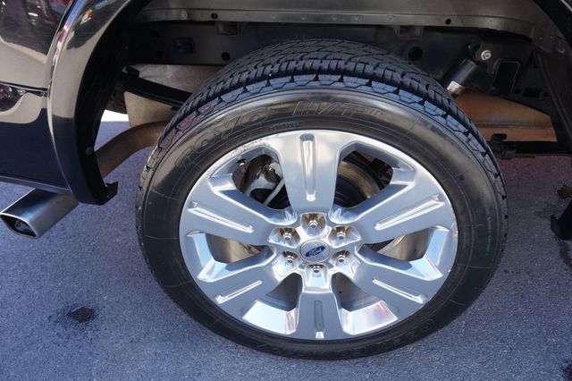 2016 Ford F-150 LIMITED, 4X4, PREMIUM WHEELS, BROWN LEATHER SEATS, CAMPER SHELL - 23000318 - 14