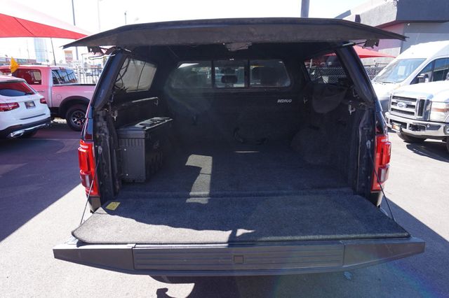 2016 Ford F-150 LIMITED, 4X4, PREMIUM WHEELS, BROWN LEATHER SEATS, CAMPER SHELL - 23000318 - 7