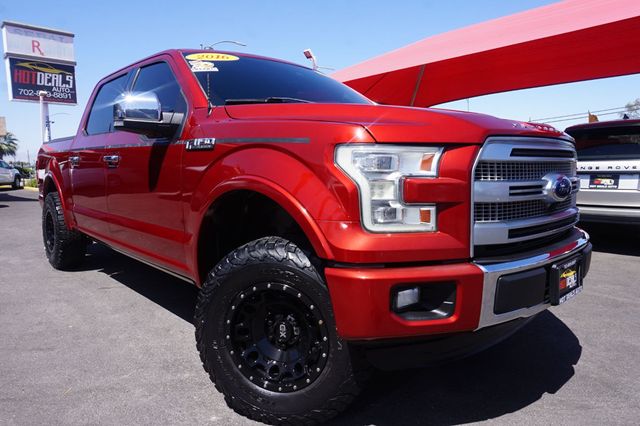 2016 Ford F-150 PLATINUM, 5.0L V8, NAVIGATION,BACKUP CAMERA,PREMIUM SOUND - 23039765 - 1