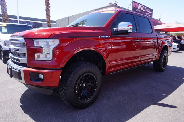 2016 Ford F-150 PLATINUM, 5.0L V8, NAVIGATION,BACKUP CAMERA,PREMIUM SOUND - 23039765 - 4