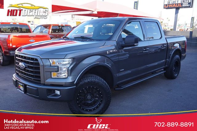 2016 Ford F-150 XLT, PREMIUM WHEELS, ALL TERRAIN TIRES, RUNNING BOARDS, TOW PKG - 23029565 - 0