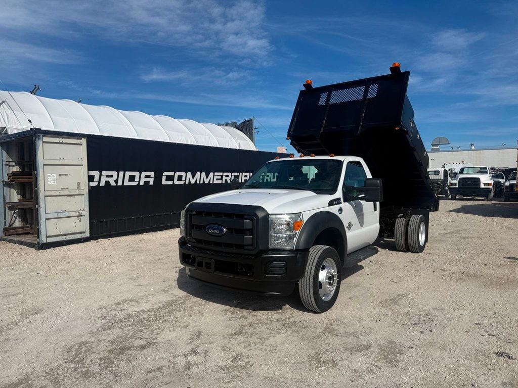 2016 Ford F-450 Flatbed Dump Truck  - 22958810 | Video 1