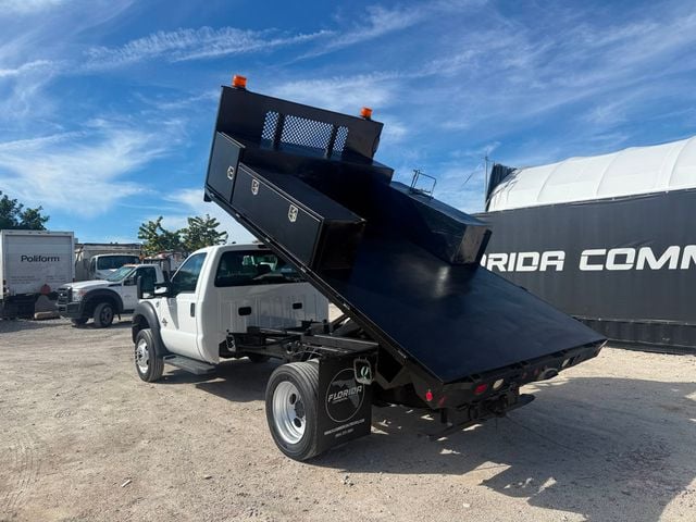 2016 Ford F-450 Flatbed Dump Truck  - 22958810 - 1