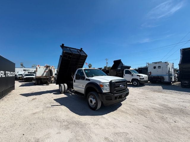 2016 Ford F-450 Flatbed Dump Truck  - 22989322 - 6