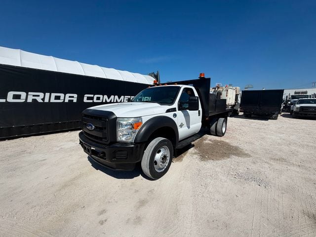 2016 Ford F-450 Flatbed Dump Truck  - 22989322 - 8