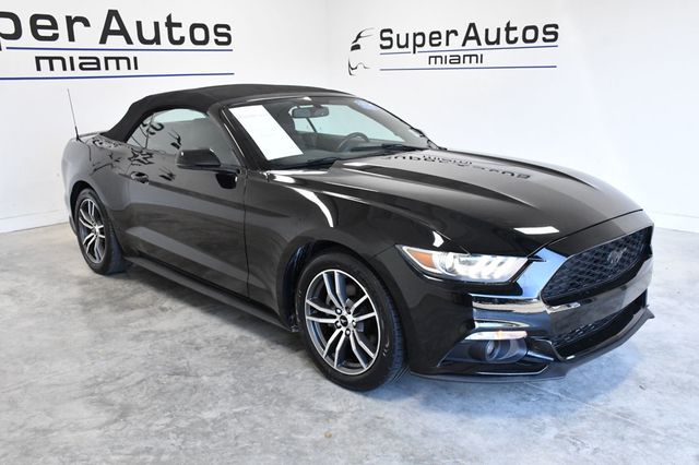 2016 Ford Mustang 2dr Convertible EcoBoost Premium - 22978518 - 2