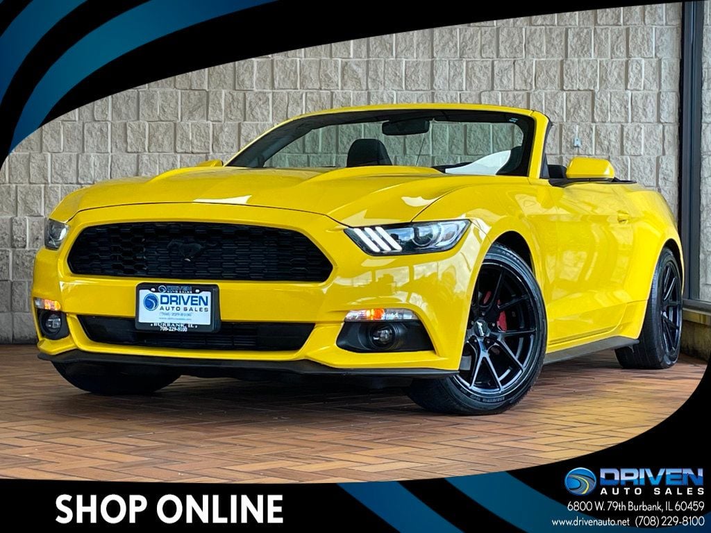2016 Ford Mustang 2dr Convertible V6 - 23022939 | Video 1