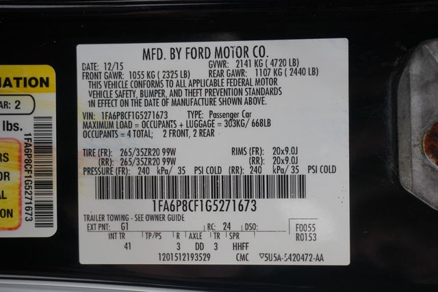 2016 Ford Mustang 2dr Fastback GT - 23008348 - 30