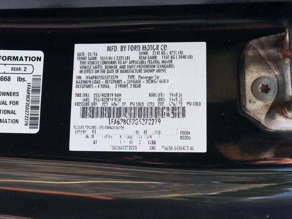 2016 Ford Mustang 2dr Fastback GT - 23070450 - 24