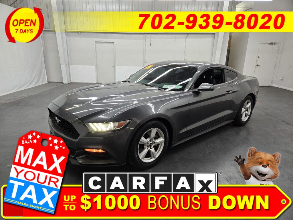 2016 Ford Mustang 2dr Fastback V6 - 22769354 - 0