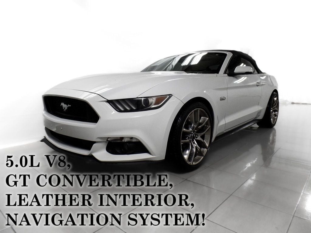 2016 Ford Mustang GT PREMIUM CONVERTIBLE - 22619155 - 0