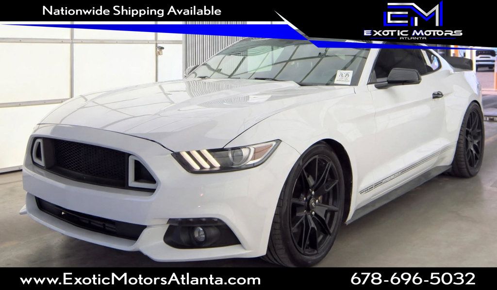 2016 Ford Mustang PREMIUM EDITION, FACTORY NAVI SYS, PREM SOUND, SPOILER, TINTED!! - 23084641 - 0