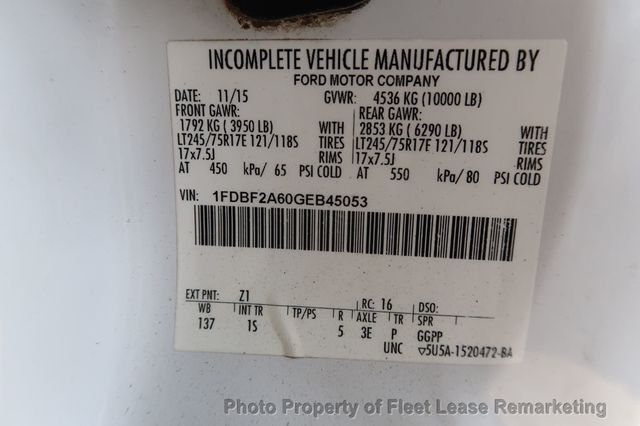 2016 Ford Super Duty F-250 SRW F250SD 2WD Reg Cab Utility - 23007100 - 13