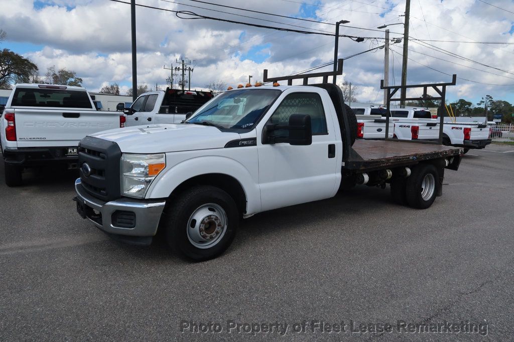 2016 Ford Super Duty F-350 DRW Cab-Chassis F350SD 2WD Reg Cab 12' Flatbed Rack DRW - 22995798 - 35