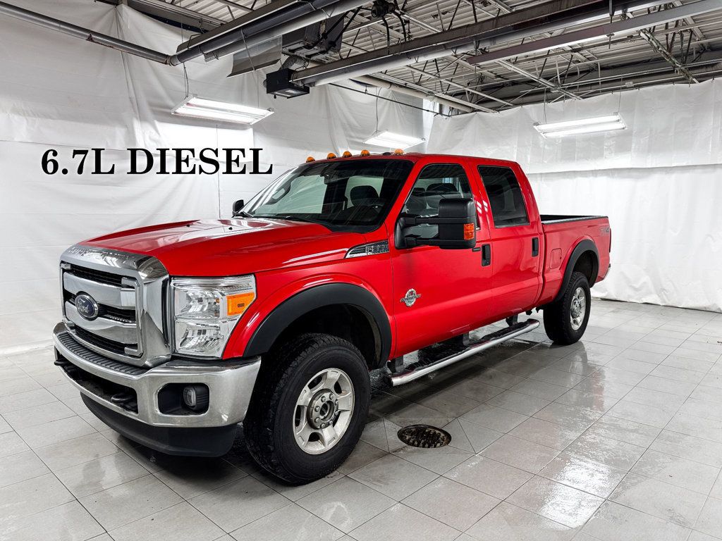 2016 Ford Super Duty F-350 SRW CREW CAB XLT 4X4 6.7L DIESEL - 23000950 - 0