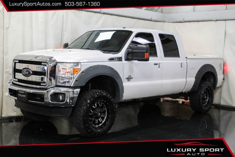 2016 Ford Super Duty F-350 SRW LARIAT LOW 68,000 MILES LEATHER Lifted LOADED - 22398293 - 0