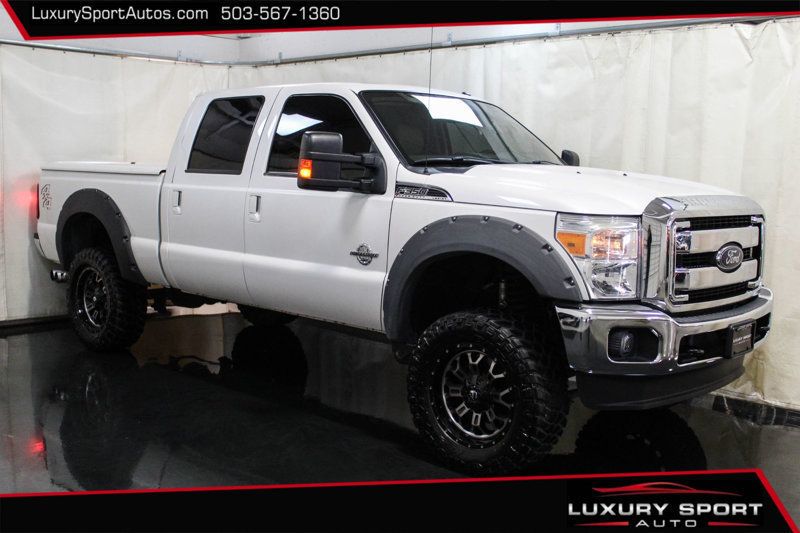 2016 Ford Super Duty F-350 SRW LARIAT LOW 68,000 MILES LEATHER Lifted LOADED - 22398293 - 12