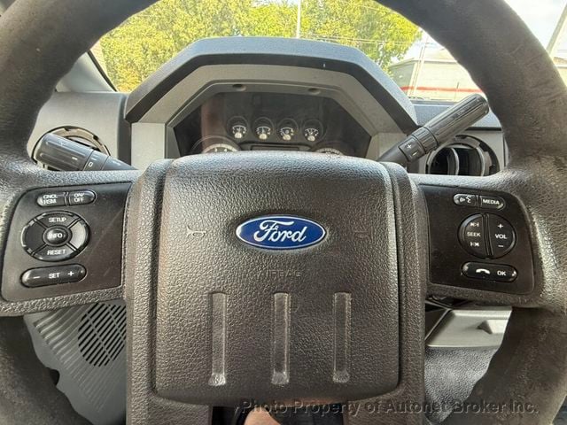 2016 Ford Super Duty F-350 SRW Cab-Chassis 4X4 FLATBED with side boxes - 23071030 - 15
