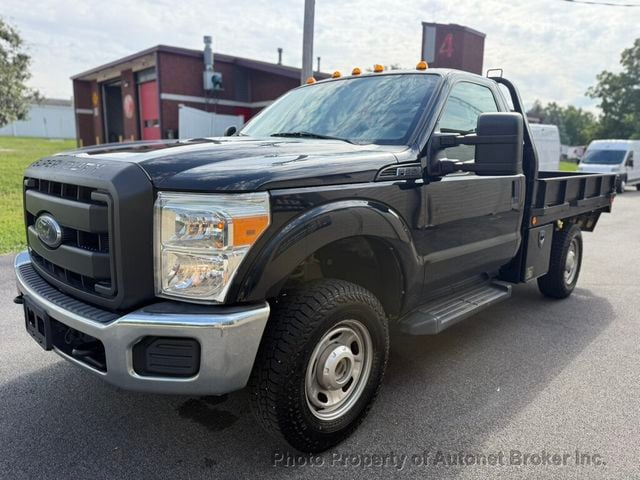 2016 Ford Super Duty F-350 SRW Cab-Chassis 4X4 FLATBED with side boxes - 23071030 - 3